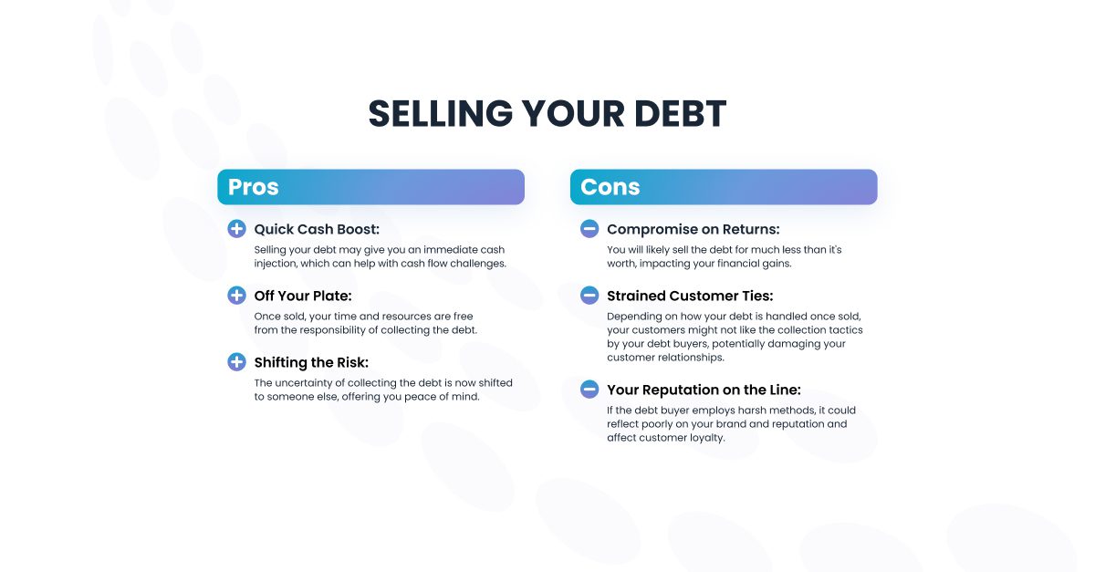 Selling Your Debt - Pros and Cons